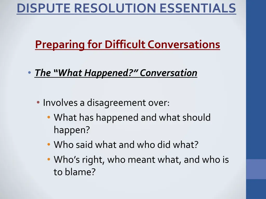 dispute resolution essentials 11