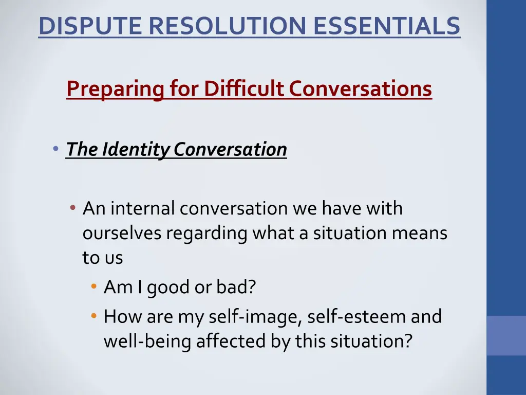 dispute resolution essentials 13