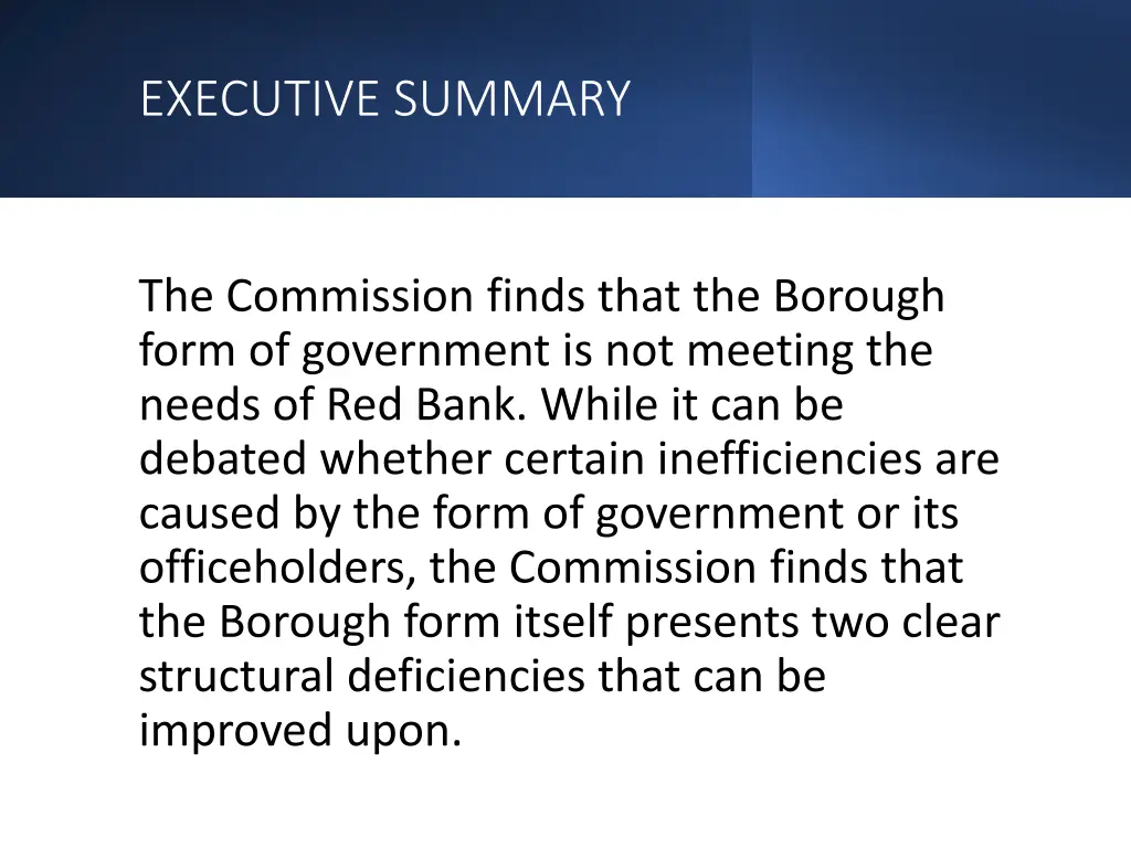 executive summary 3