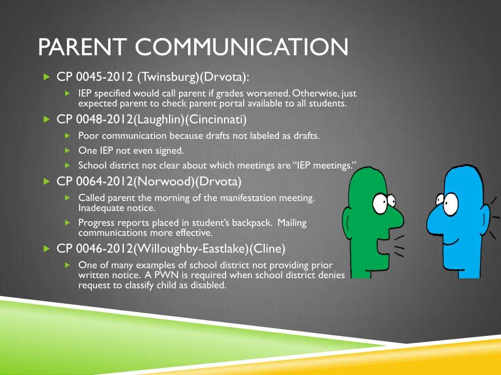 parent communication