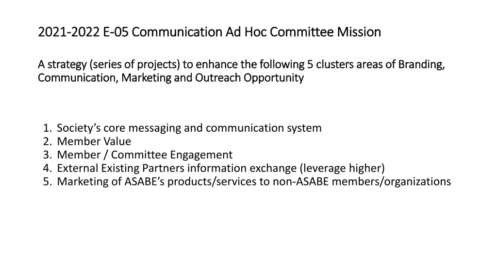 2021 2021 2022 e 2022 e 05 communication