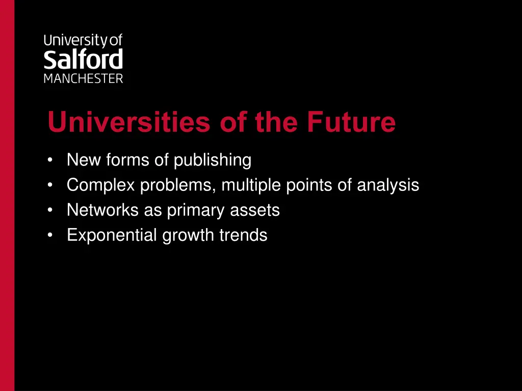 universities of the future
