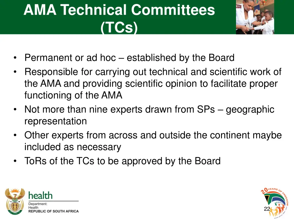 ama technical committees tcs