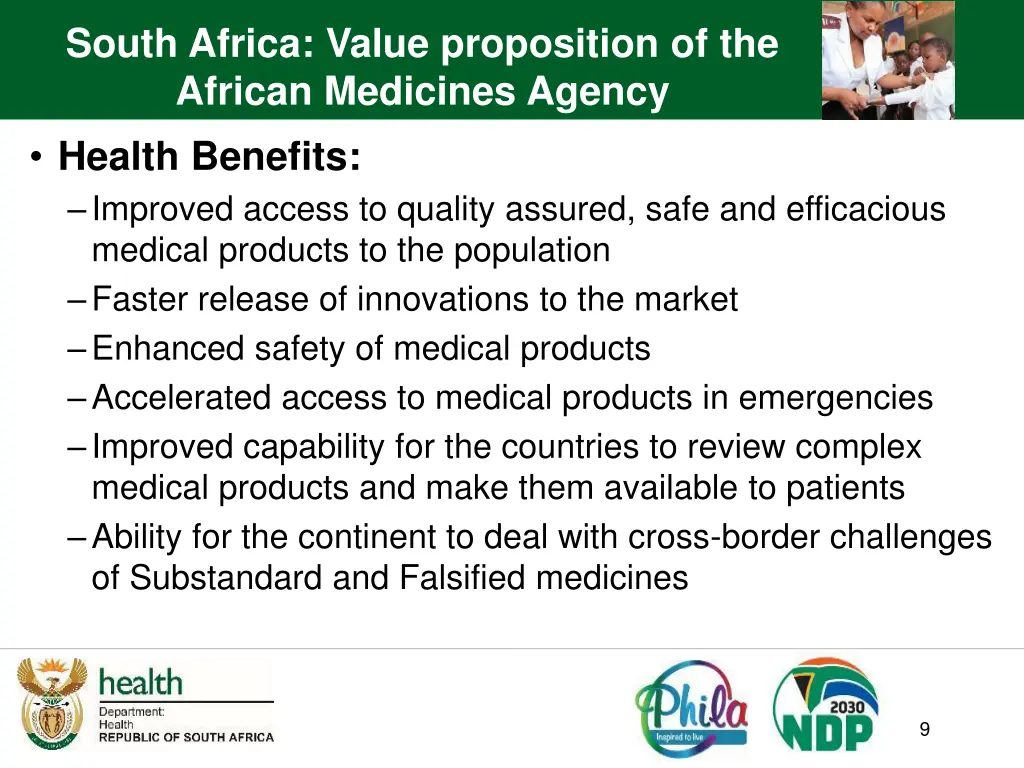 south africa value proposition of the african