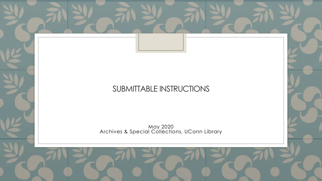 submittable instructions