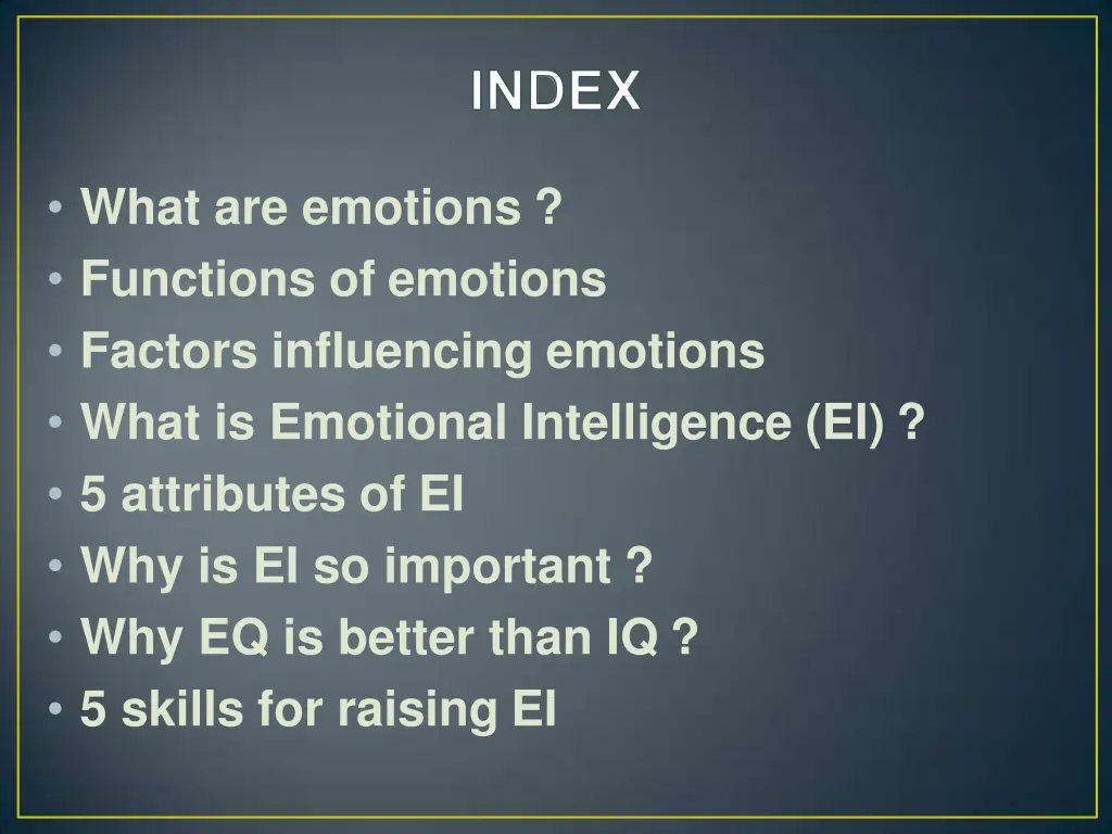 what are emotions functions of emotions factors