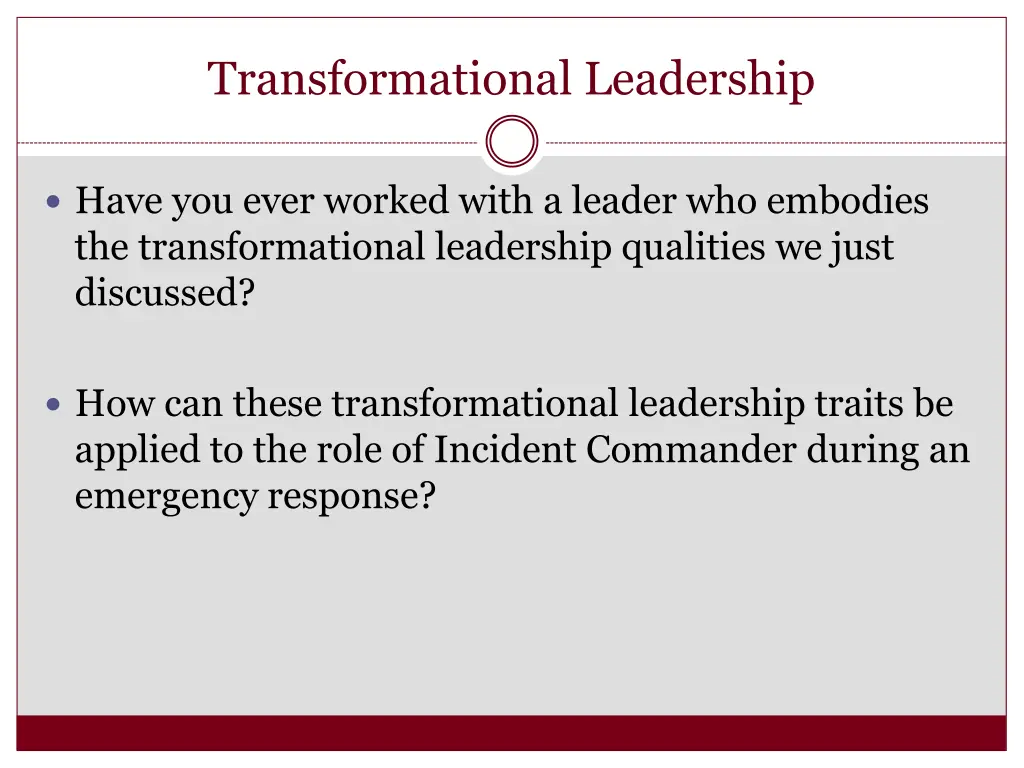 transformational leadership 1