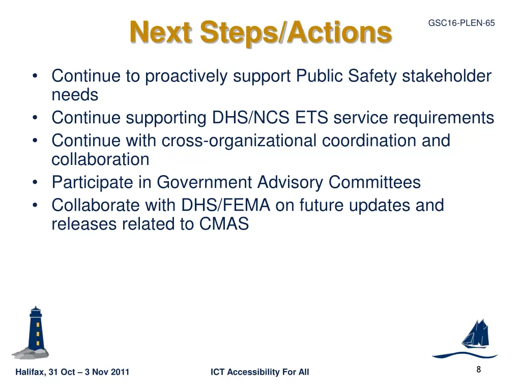 next steps actions