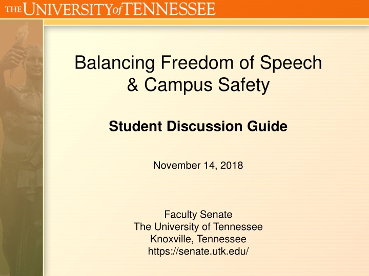 balancing freedom of speech campus safety