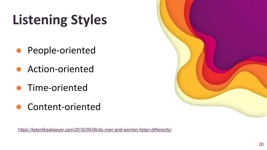 listening styles