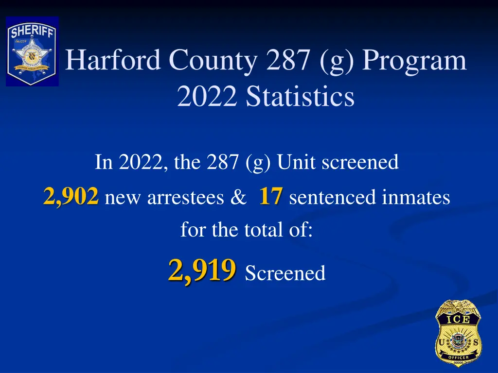 harford county 287 g program 2022 statistics