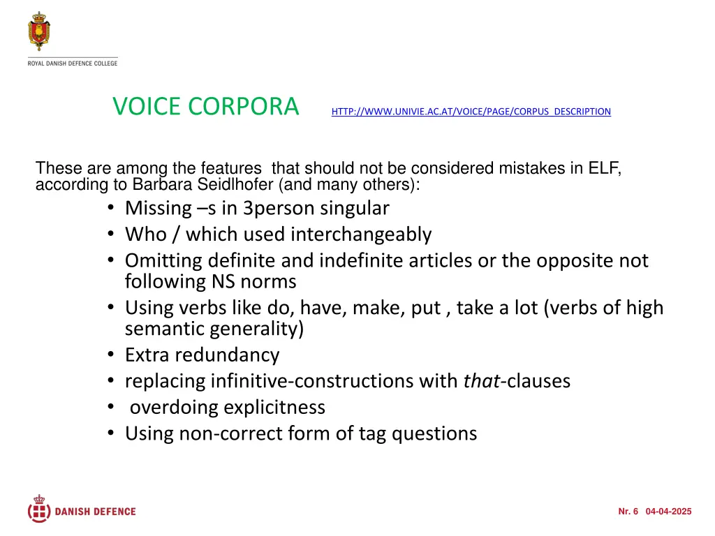 voice corpora http www univie ac at voice page