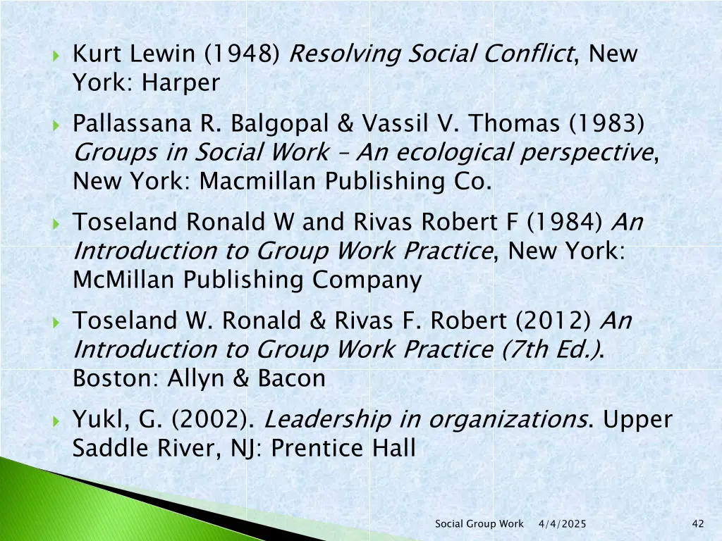 kurt lewin 1948 resolving social conflict