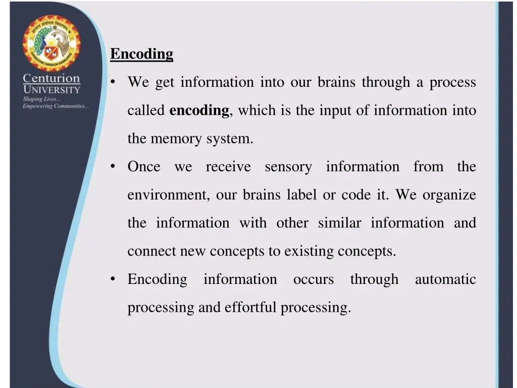 encoding