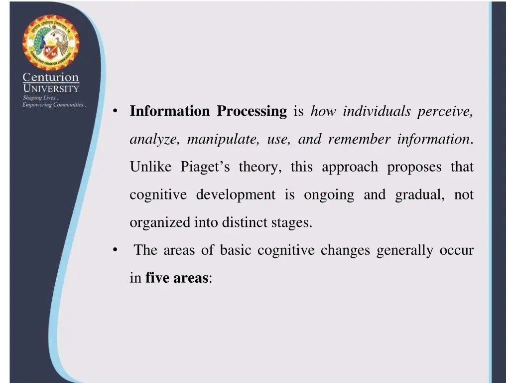 information processing is how individuals perceive