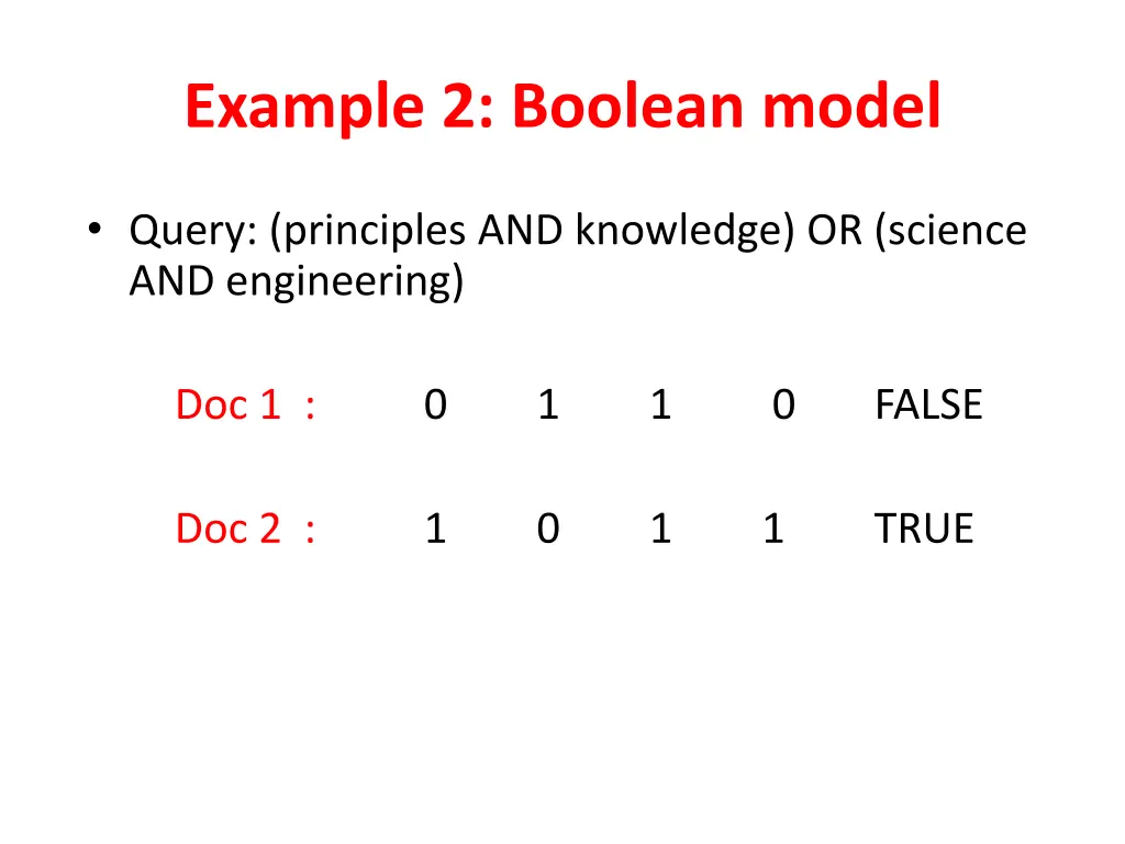 example 2 boolean model 1
