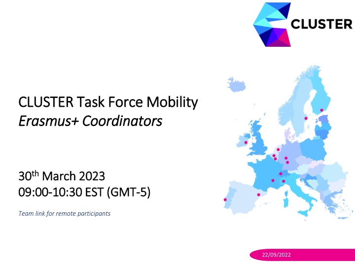 cluster task force mobility cluster task force