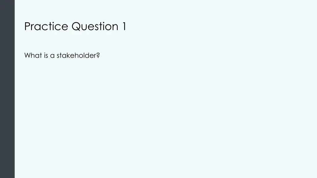 practice question 1