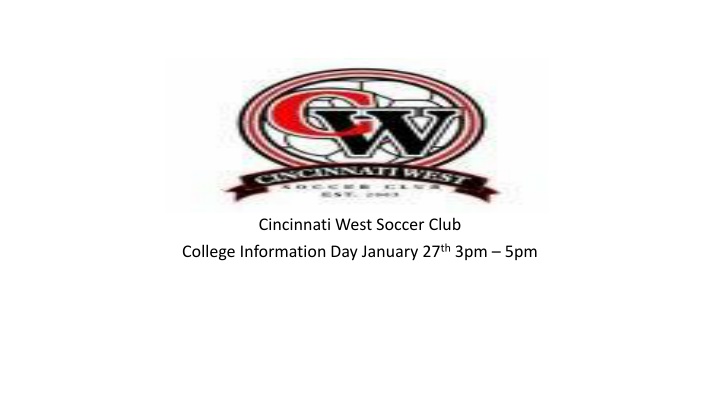 cincinnati west soccer club college information