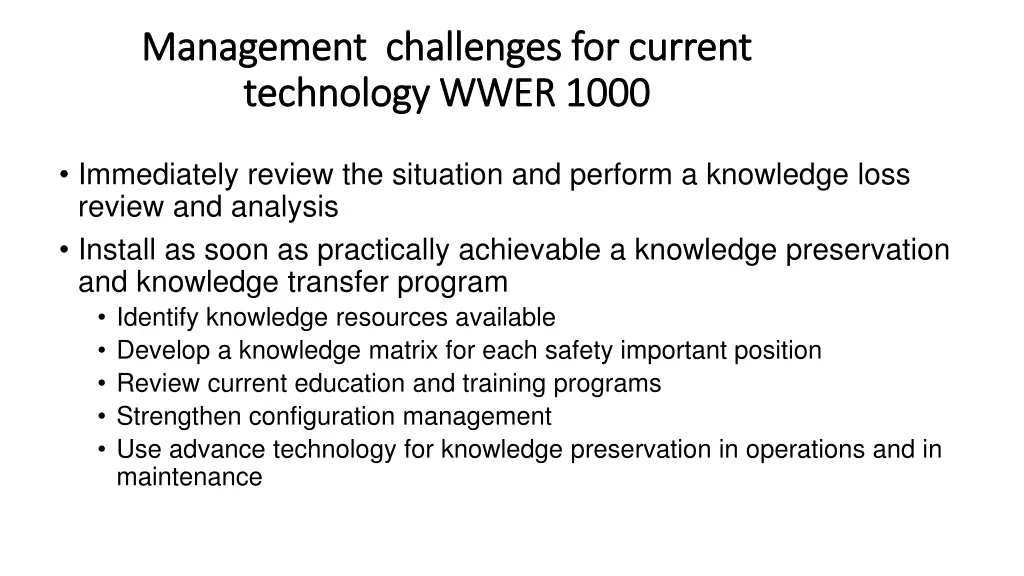 management challenges for current management