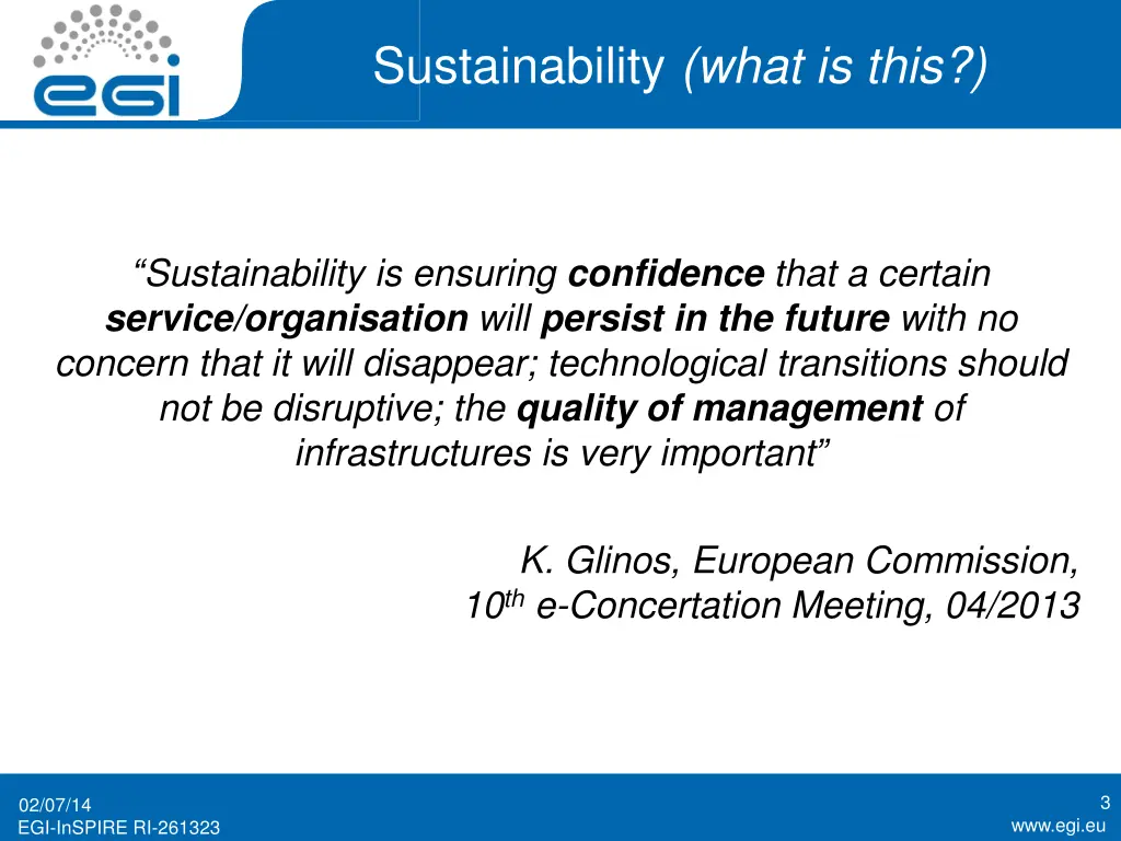 sustainability what is this