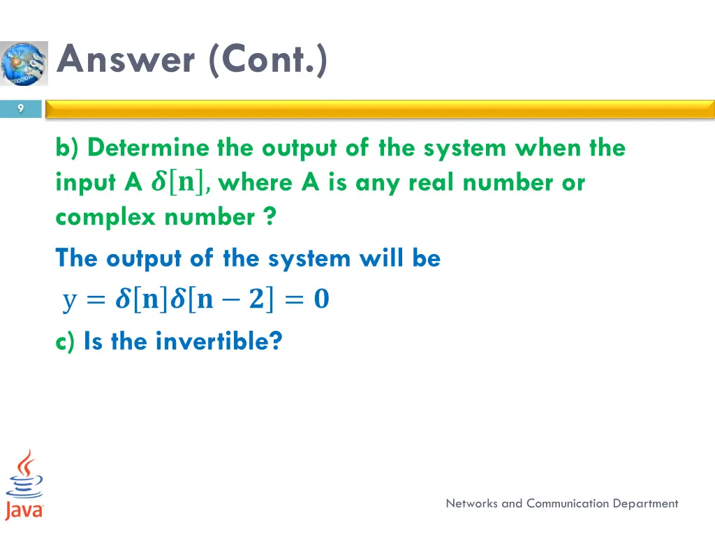 answer cont