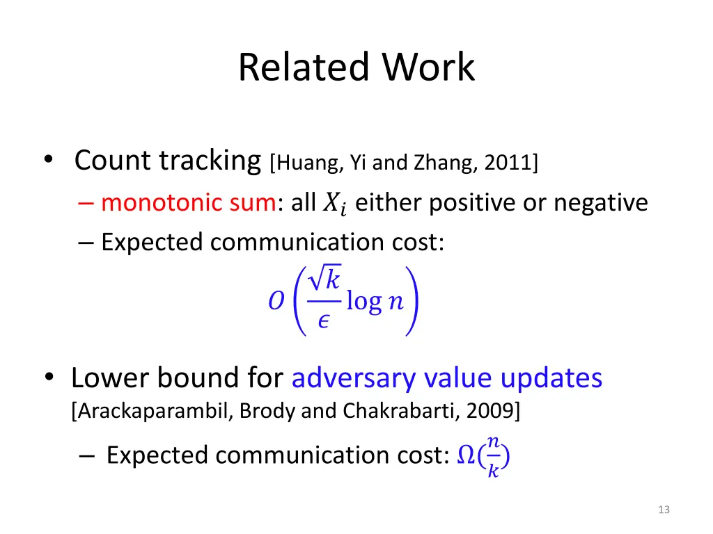 related work