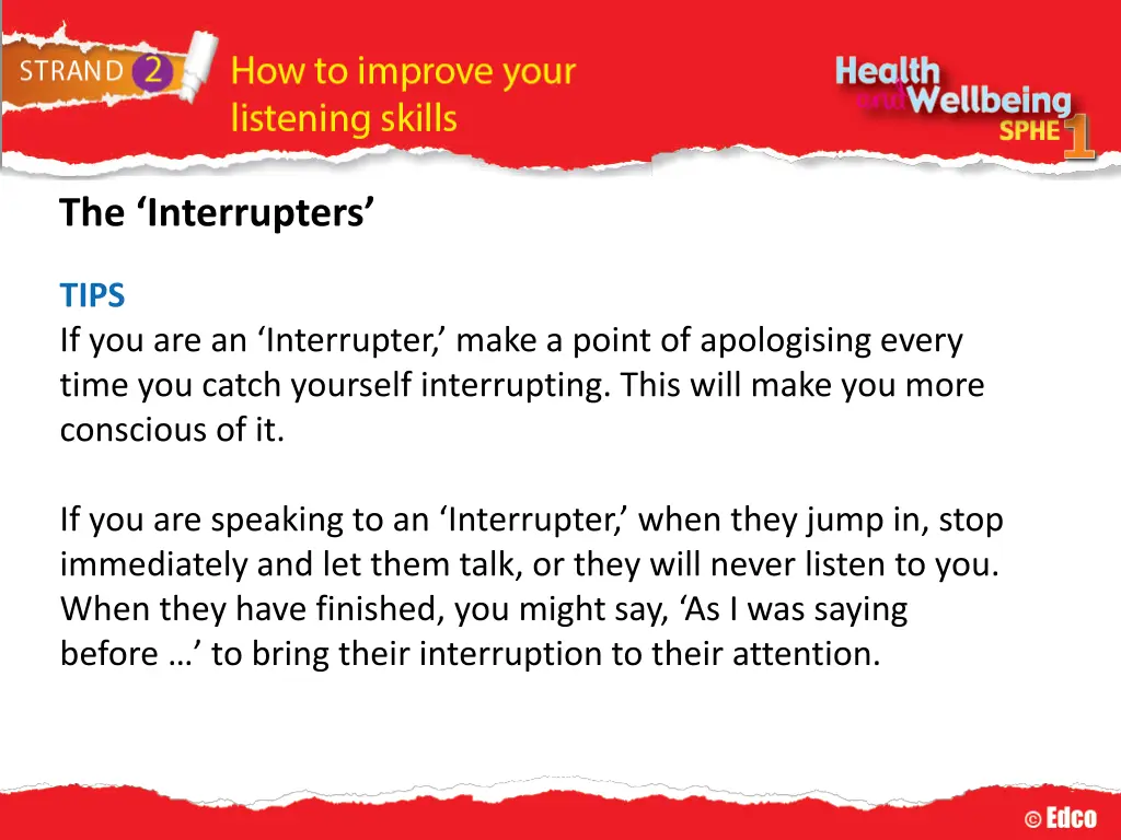 the interrupters 1
