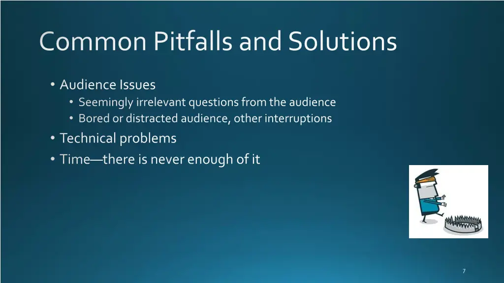 common pitfalls and solutions