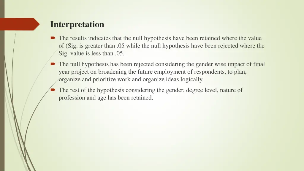 interpretation