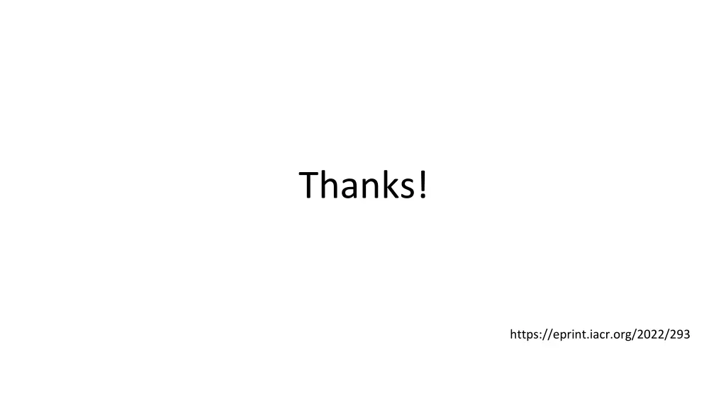thanks
