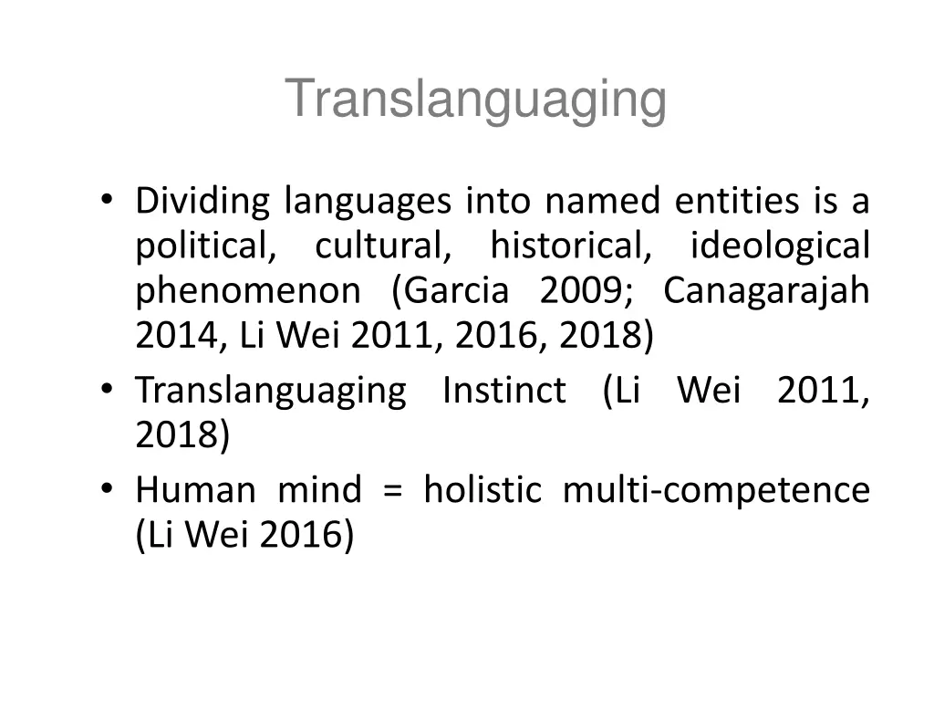 translanguaging