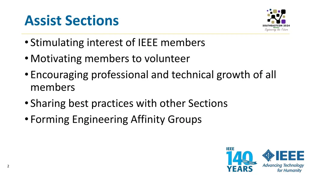 assist sections
