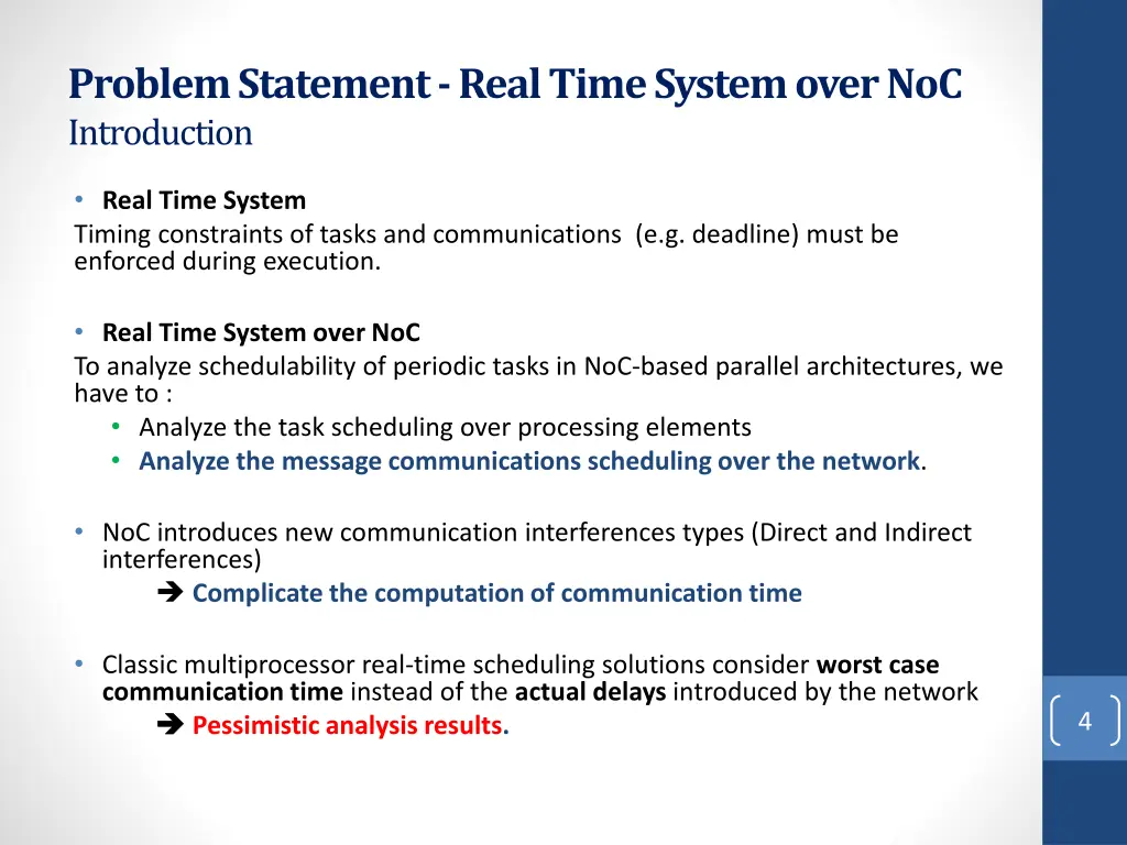 problem statement real time system over