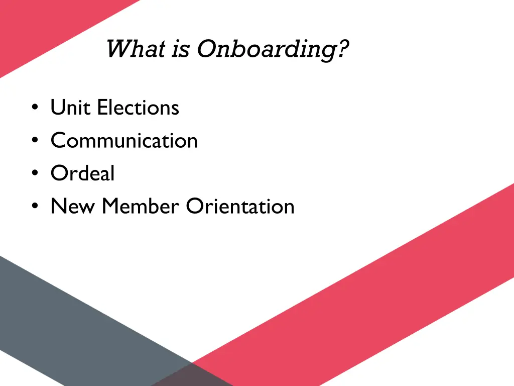 what is onboarding