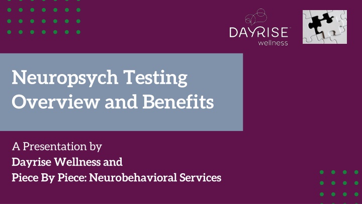 neuropsych testing overview and benefits