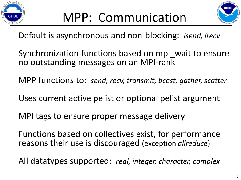 mpp communication