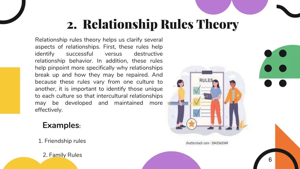 2 relationship rules theory