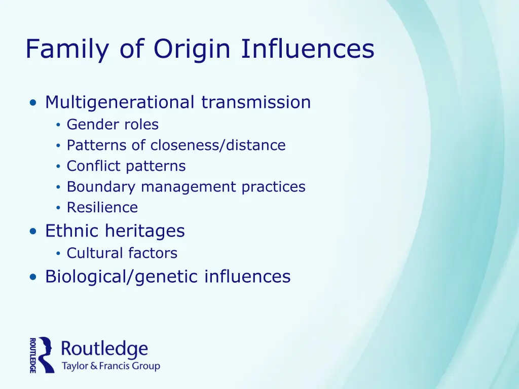 family of origin influences