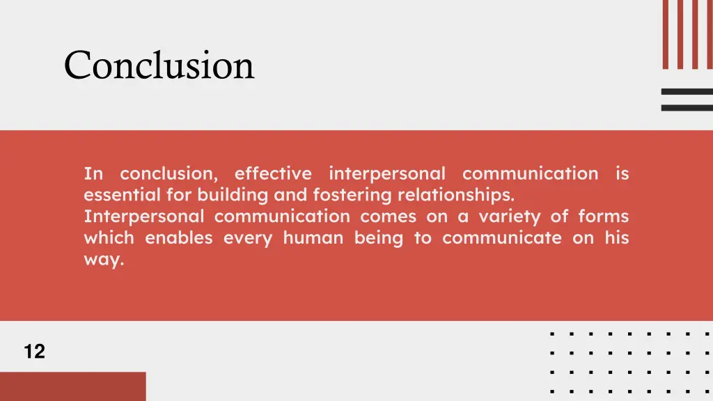 conclusion