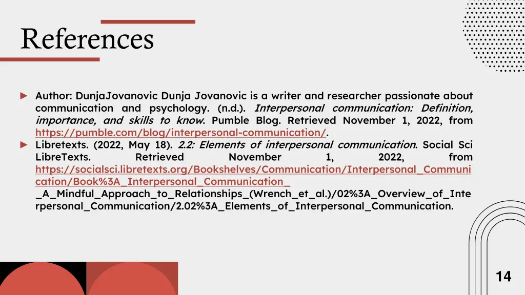 references