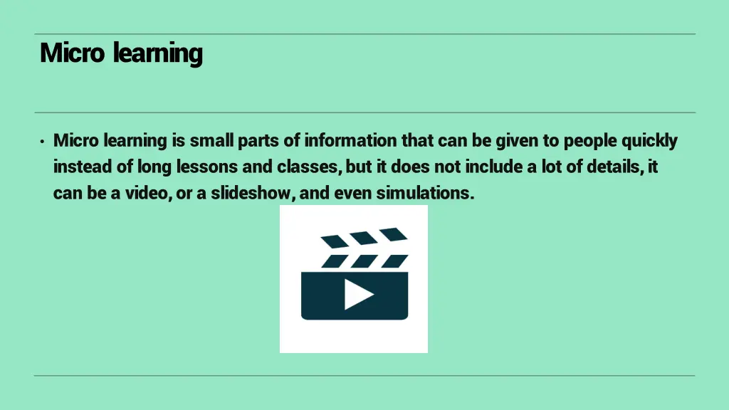 micro learning