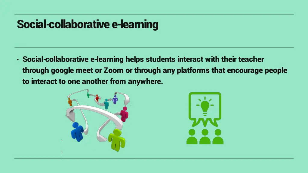 social collaborative e learning
