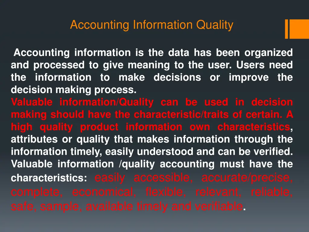 accounting information quality