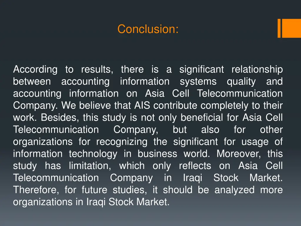 conclusion