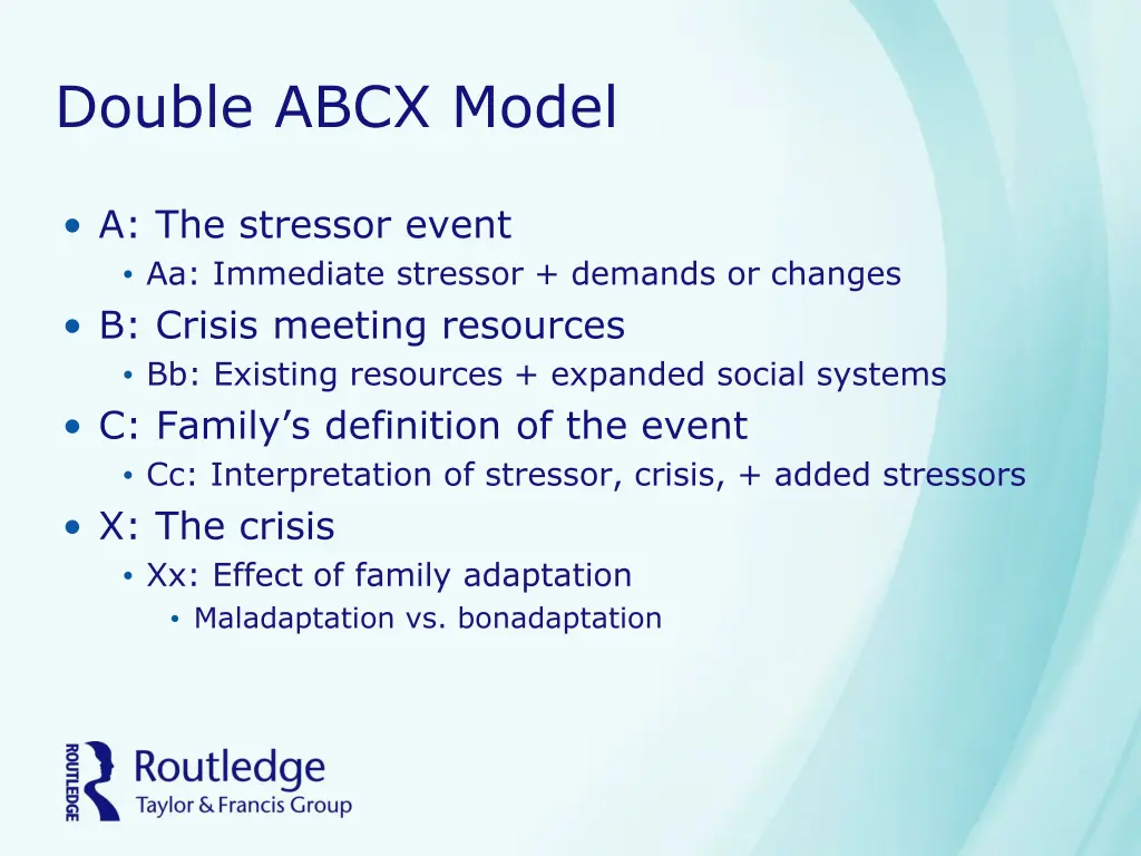 double abcx model