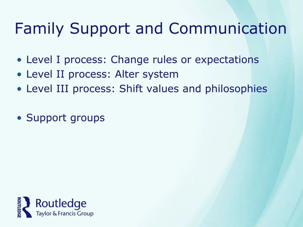 family support and communication