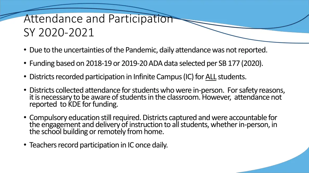 attendance and participation sy 2020 2021