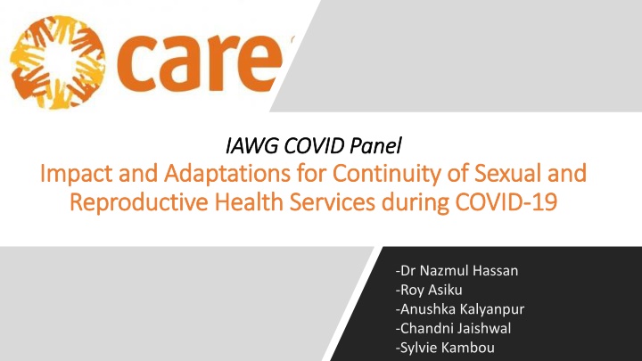 iawg covid panel iawg covid panel