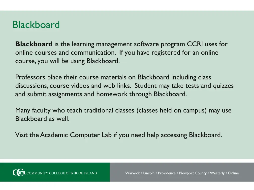 blackboard